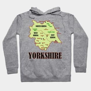 Yorkshire Map Hoodie